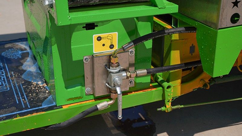 不銹鋼電動(dòng)三輪高壓清洗車(chē)(800L)